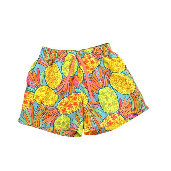 Chubbies Swim Trunks Neon Printed Mesh Lined Bathing Suit Size Men's Small - Picture 1 of 3